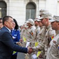 Ministrul Afacerilor Interne, Radu Stroe, i-a decorat luni, 27 mai a.c., la sediul M.A.I., pe membrii celui de-al patrulea contingent de jandarmi, care s-au întors din misiunea de instruire a...