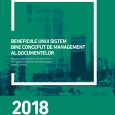 Chiar dacă digitalizarea documentelor asigură creşterea productivităţii şi a afacerii, există încă multe companii care continuă să utilizeze exclusiv documente imprimate, care sunt mari consumatoare de resurse. De altfel, legislaţia...