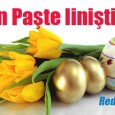 Sărbători pascale frumoase în linişte şi armonie! Acum, în prag de sărbătoare, vă dorim să treceţi cu bine sărbătoarea Învierii şi fiecare dintre dumneavoastră să găsiţi puterea de a depăşi situaţia în care suntem cu toţii şi...