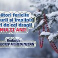 Redactia “Obiectiv mehedinţean” vă urează Sărbători fericite şi La mulţi ani!